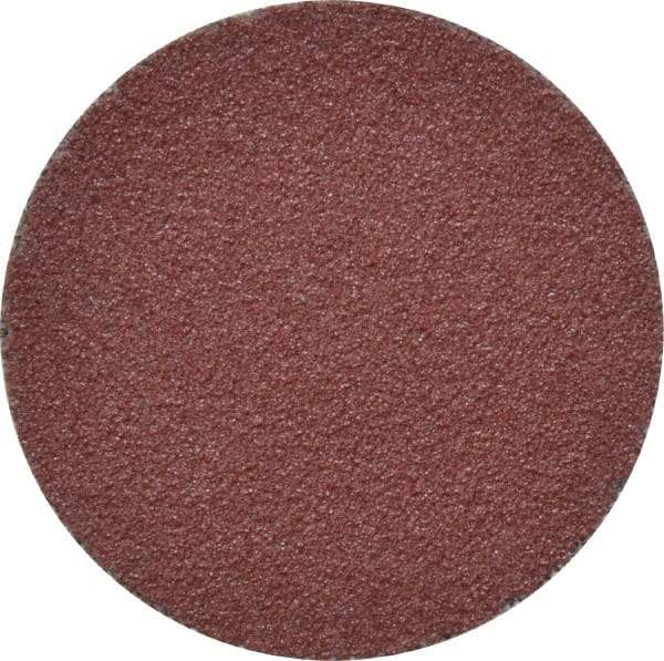 3M - 1-1/2" Disc Diam, 120 Grit, Aluminum Oxide Quick Change Disc - Type R Attaching System, Coated, Brown, Fine Grade, 30,000 RPM, 361F Series - Apex Tool & Supply