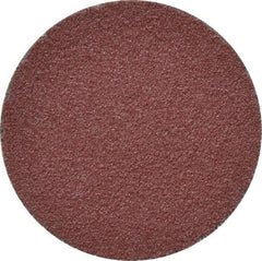 3M - 1-1/2" Disc Diam, 120 Grit, Aluminum Oxide Quick Change Disc - Type R Attaching System, Coated, Brown, Fine Grade, 30,000 RPM, 361F Series - Apex Tool & Supply