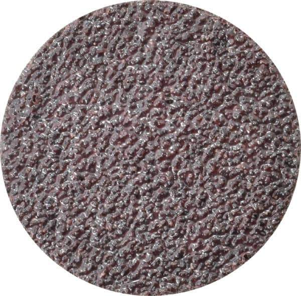 3M - 3" Disc Diam, 24 Grit, Aluminum Oxide Quick Change Disc - Type R Attaching System, Coated, Brown, Very Coarse Grade, 20,000 RPM, 361F Series - Apex Tool & Supply