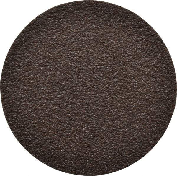 3M - 4" Disc Diam, 36 Grit, Aluminum Oxide Quick Change Disc - Type R Attaching System, Coated, Brown, Very Coarse Grade, 12,000 RPM, 361F Series - Apex Tool & Supply