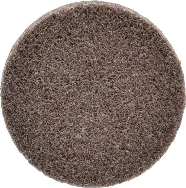 3M - 2" Disc Diam, Aluminum Oxide Quick Change Disc - Type R Attaching System, Nonwoven, Tan, Medium Grade, 22,100 RPM - Apex Tool & Supply