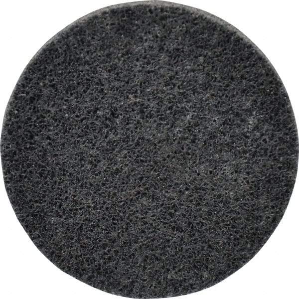 3M - 2" Disc Diam, Silicon Carbide Quick Change Disc - Type R Attaching System, Nonwoven, Gray, Fine Grade, 22,100 RPM - Apex Tool & Supply