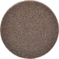 3M - 3" Disc Diam, Aluminum Oxide Quick Change Disc - Type R Attaching System, Nonwoven, Tan, Medium Grade, 15,100 RPM - Apex Tool & Supply