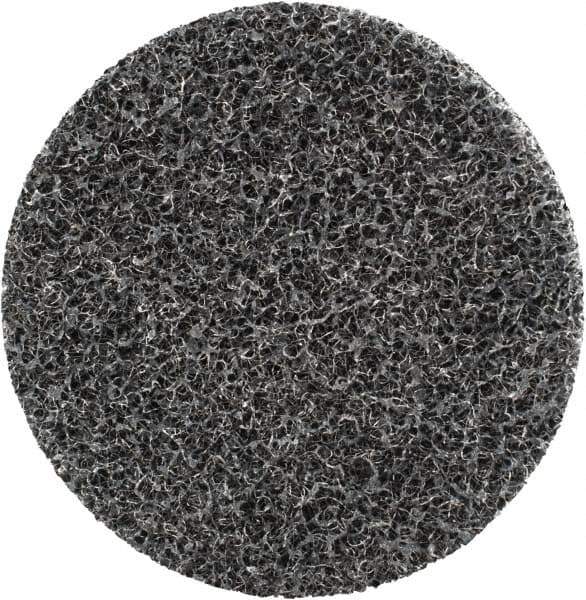 3M - 2" Disc Diam, Silicon Carbide Quick Change Disc - Type S Attaching System, Nonwoven, Gray, Fine Grade, 22,100 RPM - Apex Tool & Supply