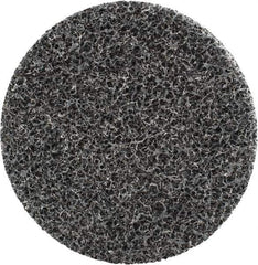 3M - 2" Disc Diam, Silicon Carbide Quick Change Disc - Type S Attaching System, Nonwoven, Gray, Fine Grade, 22,100 RPM - Apex Tool & Supply