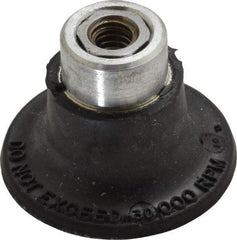 3M - 1-1/2" Diam Quick-Change Type R Disc Backing Pad - Soft Density, 30,000 RPM, Roloc TR Compatible - Apex Tool & Supply