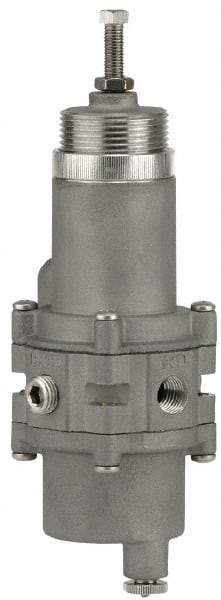 ARO/Ingersoll-Rand - 3/8" NPT Port 1 Piece Filter/Regulator FRL Unit - Stainless Steel Bowl, 20 SCFM, 250 Max psi, 8.35" High, Manual Drain - Apex Tool & Supply