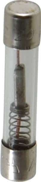 Cooper Bussmann - 32 VAC/VDC, 20 Amp, Time Delay Miniature Glass Fuse - 1-1/4" OAL, 1/4" Diam - Apex Tool & Supply