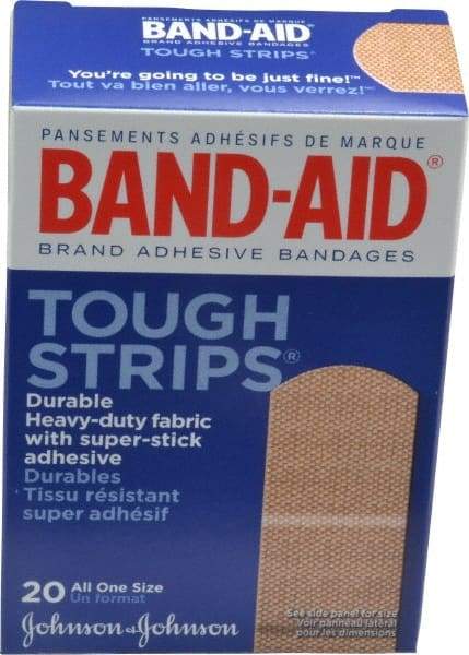 Johnson & Johnson - 3" Long x 1" Wide, General Purpose Self-Adhesive Bandage - Woven Fabric Bandage - Apex Tool & Supply