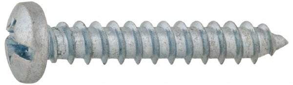 Value Collection - #8 Pan Head Phillips Sheet Metal Screw - Steel, 1" Length Under Head, Grade 2 - Apex Tool & Supply