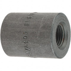 Made in USA - Size 1/8", Class 3,000, Forged Carbon Steel Black Pipe End Cap - 3,000 psi, Threaded End Connection - Apex Tool & Supply