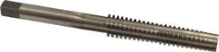 Made in USA - 5/8-8, Right Hand Thread, 3-3/16" Thread Length, Acme Thread Tap - 4 Flutes, Spiral Flute, 6-1/4" Overall Length, 2G Class of Fit, Plug Chamfer - Apex Tool & Supply