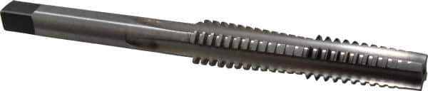 Made in USA - 5/8-8, Left Hand Thread, 3-3/16" Thread Length, Acme Thread Tap - 4 Flutes, Spiral Flute, 6-1/4" Overall Length, 2G Class of Fit, Plug Chamfer - Apex Tool & Supply
