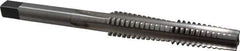 Made in USA - 5/8-8, Left Hand Thread, 3-3/16" Thread Length, Acme Thread Tap - 4 Flutes, Spiral Flute, 6-1/4" Overall Length, 2G Class of Fit, Plug Chamfer - Apex Tool & Supply