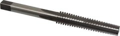 Made in USA - 7/8-6, Left Hand Thread, 4-3/8" Thread Length, Acme Thread Tap - 4 Flutes, Spiral Flute, 8-5/8" Overall Length, 2G Class of Fit, Plug Chamfer - Apex Tool & Supply