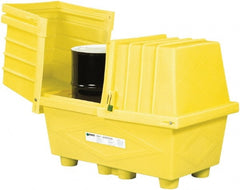Enpac - Drum Storage Units & Lockers Type: Drum Storage Locker w/Drain Number of Drums: 2 - Apex Tool & Supply