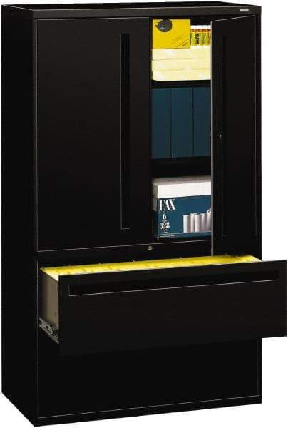 Hon - File & Cabinet Combinations Type: File/Cabinet Combo Color: Black - Apex Tool & Supply