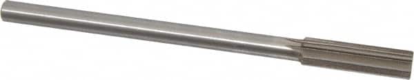 Interstate - 0.587" High Speed Steel 6 Flute Chucking Reamer - Apex Tool & Supply