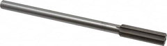 Interstate - 0.601" High Speed Steel 6 Flute Chucking Reamer - Apex Tool & Supply