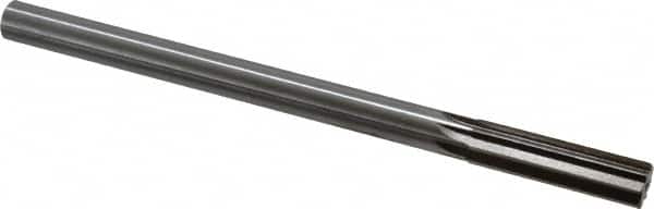Interstate - 0.613" High Speed Steel 6 Flute Chucking Reamer - Apex Tool & Supply