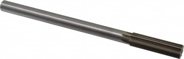Interstate - 0.667" High Speed Steel 6 Flute Chucking Reamer - Apex Tool & Supply