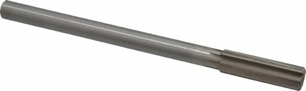 Interstate - 0.677" High Speed Steel 6 Flute Chucking Reamer - Apex Tool & Supply