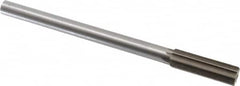 Interstate - 0.694" High Speed Steel 6 Flute Chucking Reamer - Apex Tool & Supply