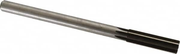 Interstate - 0.724" High Speed Steel 6 Flute Chucking Reamer - Apex Tool & Supply