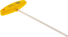 Wiha - 5/32" Hex, T-Handle, Hex Key - 6" OAL, Inch System of Measurement - Apex Tool & Supply