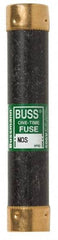 Cooper Bussmann - 600 VAC, 40 Amp, Fast-Acting General Purpose Fuse - Fuse Holder Mount, 5-1/2" OAL, 50 at AC/DC kA Rating, 1-1/16" Diam - Apex Tool & Supply