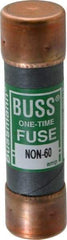 Cooper Bussmann - 125 VDC, 250 VAC, 60 Amp, Fast-Acting General Purpose Fuse - Fuse Holder Mount, 76.2mm OAL, 50 at AC/DC kA Rating, 13/16" Diam - Apex Tool & Supply