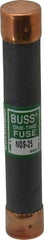Cooper Bussmann - 600 VAC, 25 Amp, Fast-Acting General Purpose Fuse - Fuse Holder Mount, 127mm OAL, 50 at AC/DC kA Rating, 13/16" Diam - Apex Tool & Supply