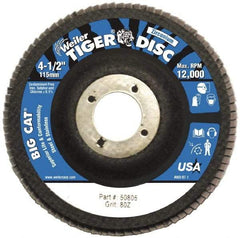 Weiler - Flap Disc - Phenolic Backing, Arbor Attaching System - Apex Tool & Supply