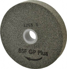 Standard Abrasives - 6" Diam, 1" Face Width, 1" Center Hole, Fine Grade, Silicon Carbide Deburring Wheel - Convolute, Hard Density 8 Grade, 6,000 RPM - Apex Tool & Supply