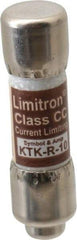 Cooper Bussmann - 600 VAC, 10 Amp, Fast-Acting General Purpose Fuse - Fuse Holder Mount, 1-1/2" OAL, 200 at AC (RMS) kA Rating, 13/32" Diam - Apex Tool & Supply