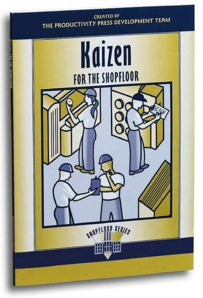 Made in USA - Kaizen for the Shopfloor Publication, 1st Edition - by The Productivity Press Development Team, 2002 - Apex Tool & Supply