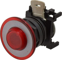 Eaton Cutler-Hammer - Pushbutton Switch Operator - Red, Round Button, Illuminated - Apex Tool & Supply