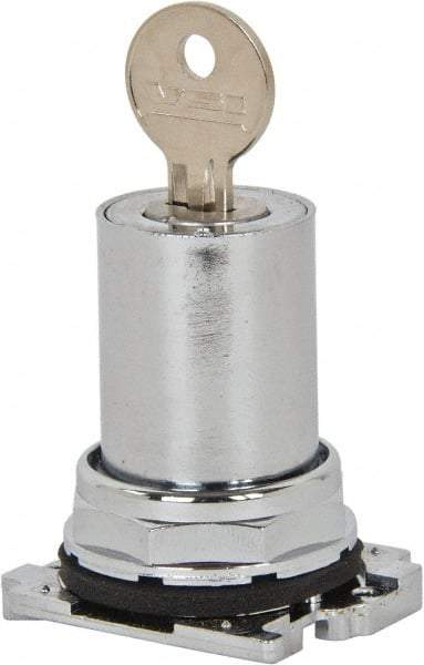 Eaton Cutler-Hammer - Pushbutton Switch Key - Chrome, Round Button, Nonilluminated - Apex Tool & Supply