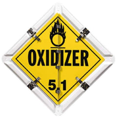 NMC - DOT Flip Placards Type: Standard Number of Legends: 8 - Apex Tool & Supply