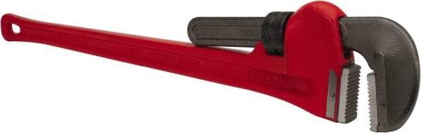 Ridgid - 60" Cast Iron Straight Pipe Wrench - 8" Pipe Capacity - Apex Tool & Supply