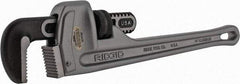 Ridgid - 14" Aluminum Straight Pipe Wrench - 2" Pipe Capacity - Apex Tool & Supply