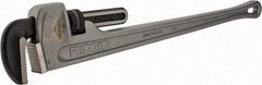 Ridgid - 36" Aluminum Straight Pipe Wrench - 5" Pipe Capacity - Apex Tool & Supply