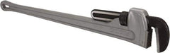 Ridgid - 48" Aluminum Straight Pipe Wrench - 6" Pipe Capacity - Apex Tool & Supply