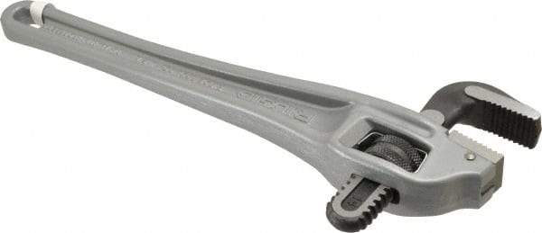 Ridgid - 14" Aluminum Offset Pipe Wrench - 2" Pipe Capacity - Apex Tool & Supply
