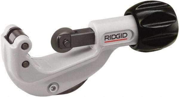 Ridgid - 1/8" to 1-1/8" Pipe Capacity, Tube Cutter - Cuts Copper, Brass, Aluminum - Apex Tool & Supply