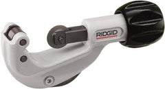 Ridgid - 1/8" to 1-1/8" Pipe Capacity, Tube Cutter - Cuts Copper, Brass, Aluminum - Apex Tool & Supply