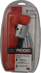 Ridgid - 1/4" to 2" Pipe Capacity, Tube Cutter - Cuts Plastic - Apex Tool & Supply
