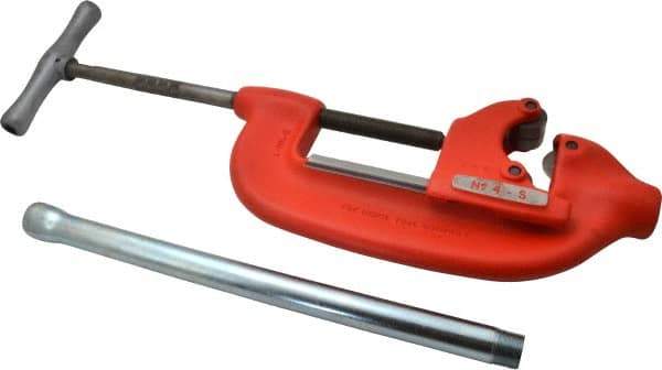 Ridgid - 2" to 4" Pipe Capacity, Pipe Cutter - Cuts Steel - Apex Tool & Supply