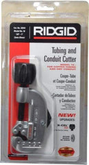 Ridgid - 1/8" to 1" Pipe Capacity, Screw Feed Tubing Cutter - Cuts Copper, Aluminum, Brass - Apex Tool & Supply