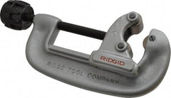 Ridgid - 1" to 3-1/8" Pipe Capacity, Screw Feed Tubing Cutter - Cuts Copper, Aluminum, Brass - Apex Tool & Supply